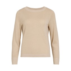 VIGINNY top in maglia con scollo a barca