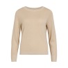 VIGINNY top in maglia con scollo a barca