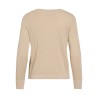 VIGINNY top in maglia con scollo a barca