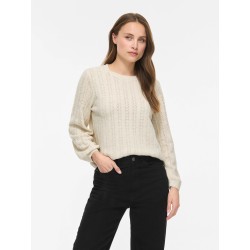 Viliga Pointelle Strickpullover für Damen