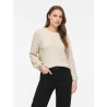 Viliga Pointelle Strickpullover für Damen