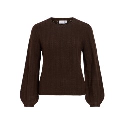 Viliga Pointelle Strickpullover für Damen