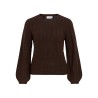 Viliga Pointelle Strickpullover für Damen