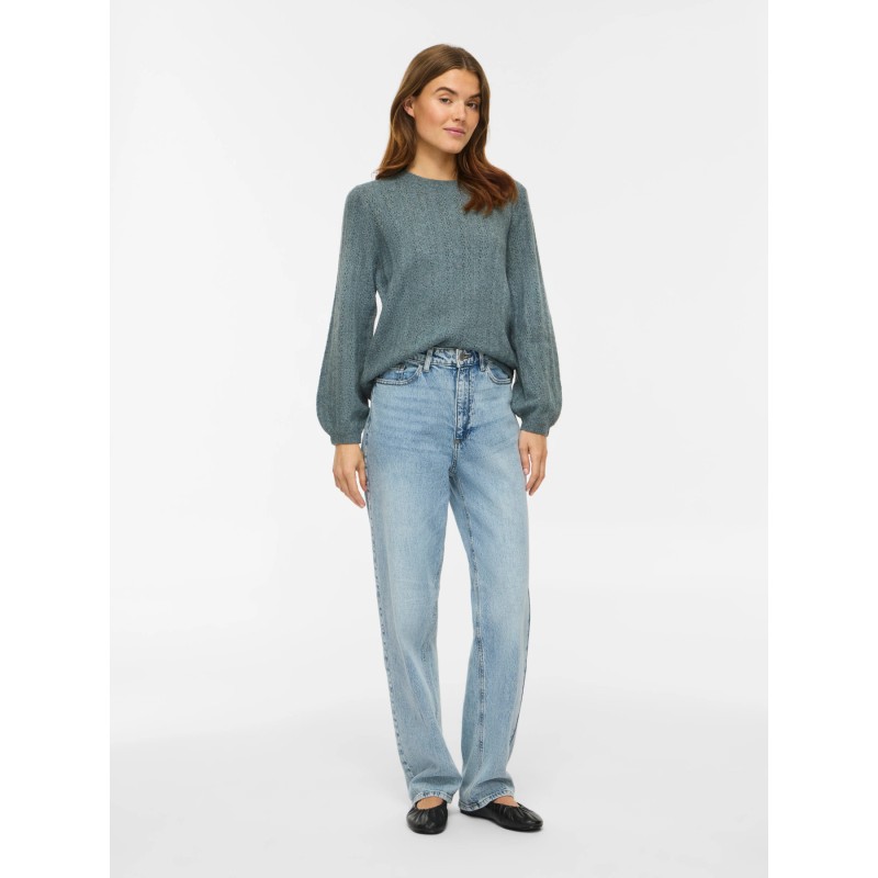 Viliga Pointelle Strickpullover für Damen