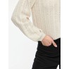 Viliga Pointelle Strickpullover für Damen
