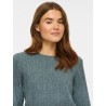 Viliga Pointelle Strickpullover für Damen
