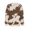 VIVENLA Pullover mit Jacquarddetail