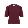 VIEMI Stricktop mit Rundhalsausschnitt