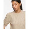 VIEMI top in maglia con scollo rotondo