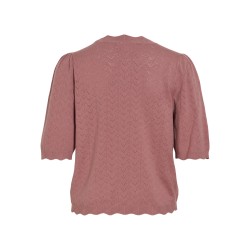 VIEMI top in maglia con scollo rotondo