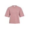 VINIKOLINA O-NECK 2/4 KNIT TOP - NOOS