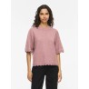 VINIKOLINA Stricktop mit Rundhalsausschnitt