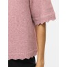 Top in maglia VINIKOLINA con scollo girocollo
