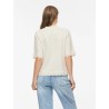 VINIKOLINA O-NECK 2/4 KNIT TOP - NOOS
