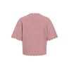 VINIKOLINA O-NECK 2/4 KNIT TOP - NOOS