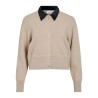 VICASSIE L/S VELVET KNIT CARDIGAN/RF