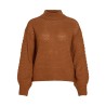 VILIOMY Strickpullover mit hohem Kragen