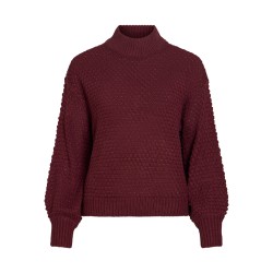 VILIOMY Strickpullover mit hohem Kragen