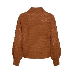 VILIOMY Strickpullover mit hohem Kragen