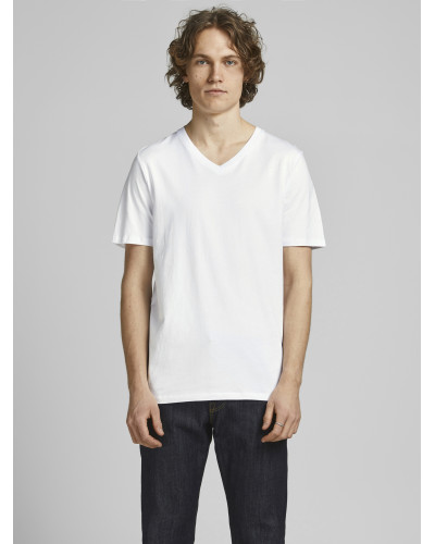 JACBASIC V-NECK TEE SS 2 PACK NOOS