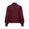 VILIOMY Strickpullover mit hohem Kragen