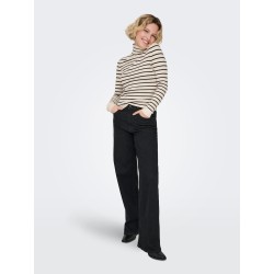 ONLKAROL pullover donna a collo alto