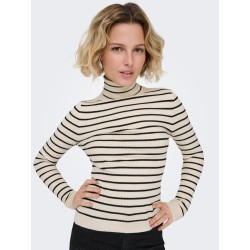 ONLKAROL pullover donna a collo alto