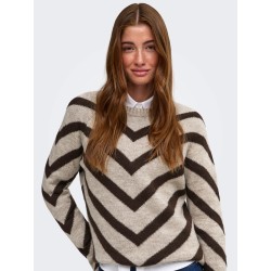 ONLELIZA Strickpullover mit Rundhalsausschnitt