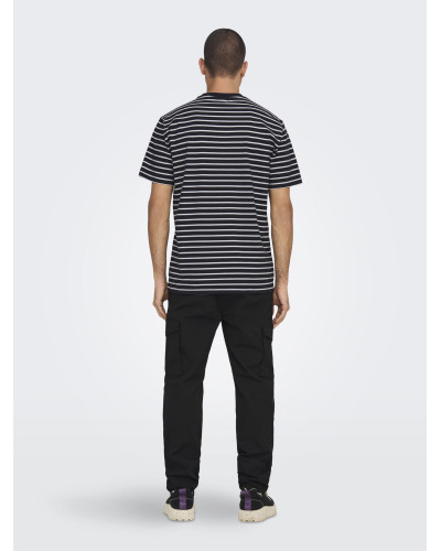 ONSHENRY REG STRIPE SS TEE NOOS