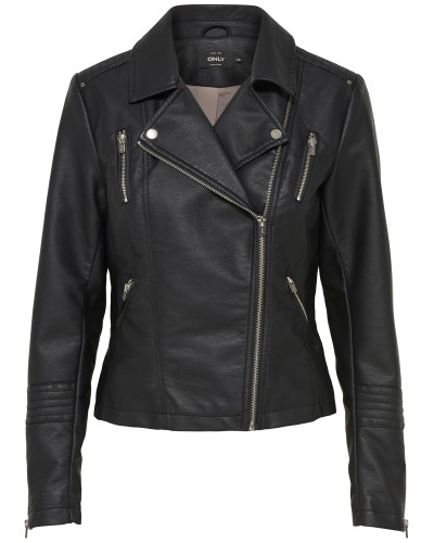 ONLGEMMA FAUX LEATHER BIKER OTW NOOS