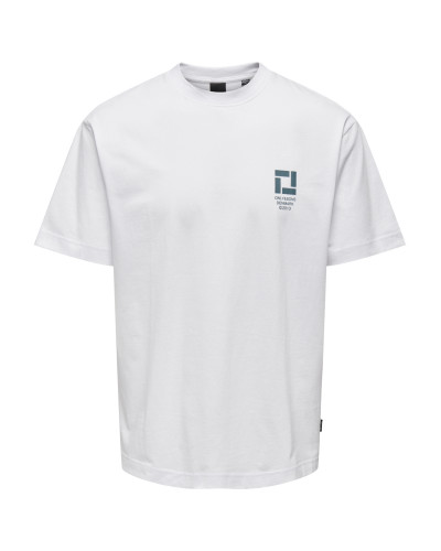 ONSFRED RLX LOGO PRINT SS TEE