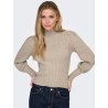 ONLKATIA Strickpullover mit hohem Kragen
