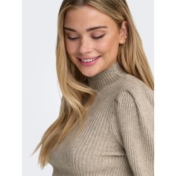 ONLKATIA L/S HIGHNECK PULL KNT NOOS