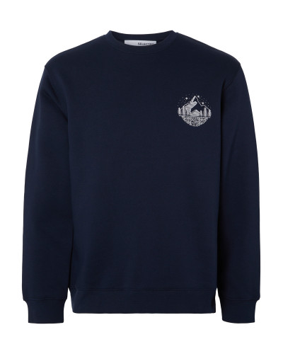 SLHREG-LEWIS SWEAT CREW NECK EX