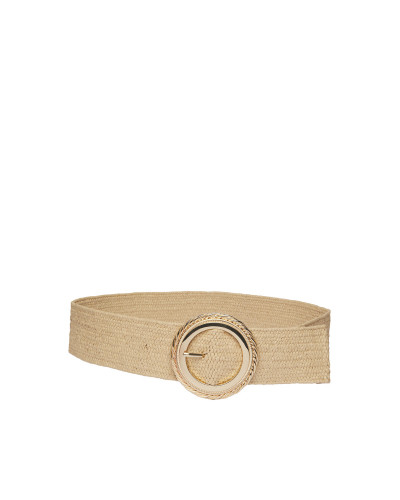 PCLELANI STRAW WAIST BELT