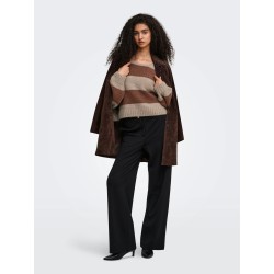 ONLAYA Strickpullover mit U-Boot-Ausschnitt