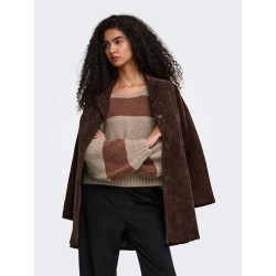 ONLAYA Strickpullover mit U-Boot-Ausschnitt