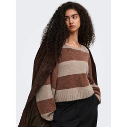 ONLAYA L/S BOATNECK NOOS KNT