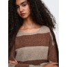 ONLAYA Strickpullover mit U-Boot-Ausschnitt