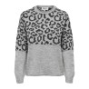 ONLJADE pullover in maglia Animal girocollo