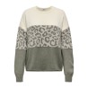 ONLJADE pullover in maglia Animal girocollo