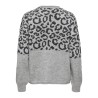 ONLJADE pullover in maglia Animal girocollo