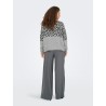 ONLJADE Animal-Strickpullover mit Rundhalsausschnitt
