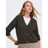 Katia Strick-Cardigan mit V-Ausschnitt