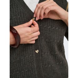 ONLKATIA LS VNECK CARDI KNT NOOS