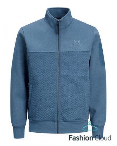 JPRBLUWESLEY SWEAT FULL ZIP