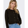 JDYCHLOE Strick-Cardigan mit langen Ärmeln