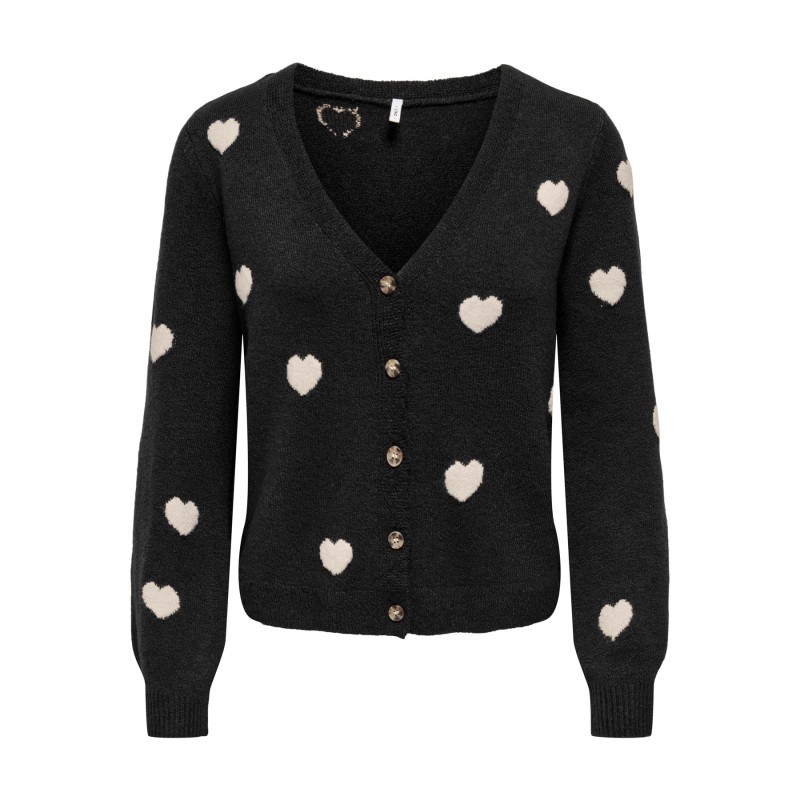 ONLRICA LS DETAIL V CARDI CC KNT
