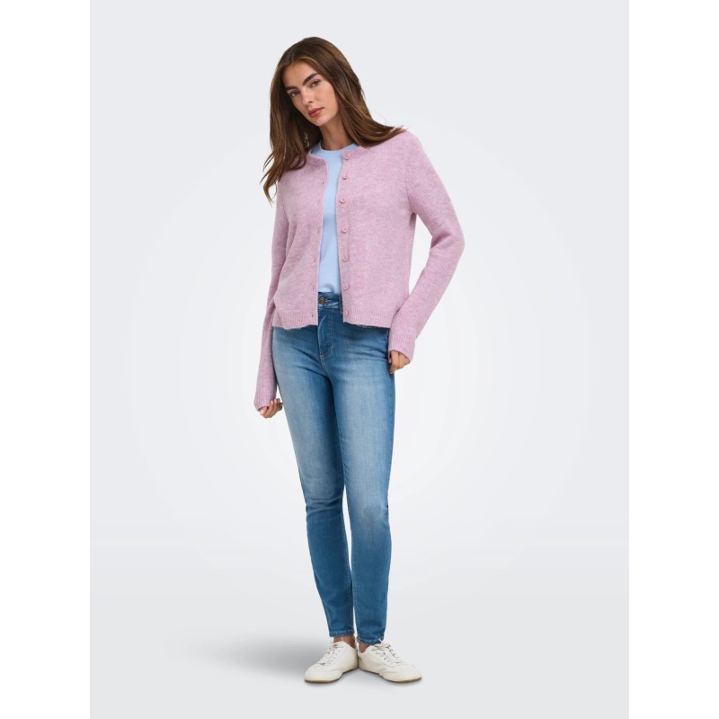 ONLOLIVIA LS O-NECK CARDIGAN CC KNT