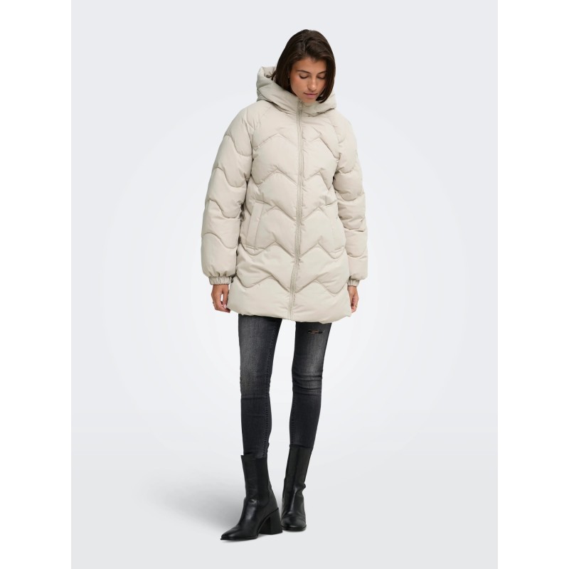 JDYPOWER LONG HOOD PUFFER OTW HAB